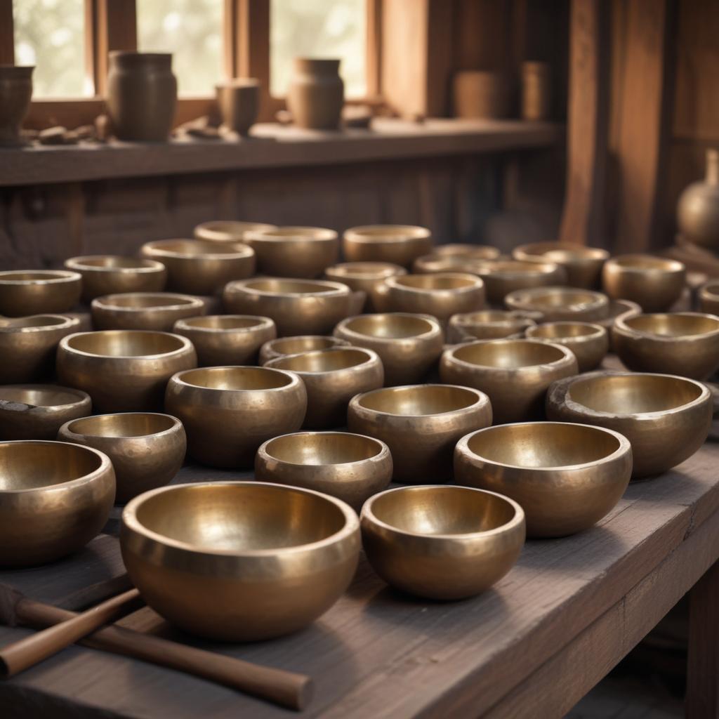 Кованые тибетские поющие чаши: характеристики изготовления и критерии выбора в профессиональном ассортименте